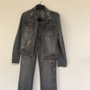 Jean jacket and jeans by very Vera